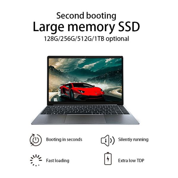 SR-DN1 15.6inch Gaming Laptop Ordinateur Laptop Business Laptop
