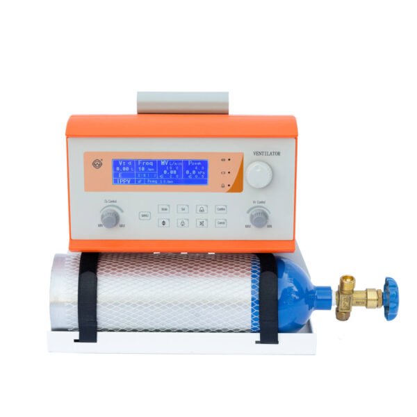 SR-2010 Portable Ambulance Use ICU Ventilator Breathing Machine with Oxygen Cylinder