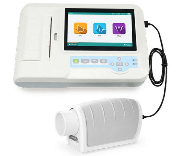 SP100 Medical Surgical Product Lung Function Testing Device Digital Portable Spirometer