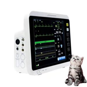 1 VM12C Vet Patient Monitor Multi-parameter Home Use Glucose Meter Monitoring Medical Equipment