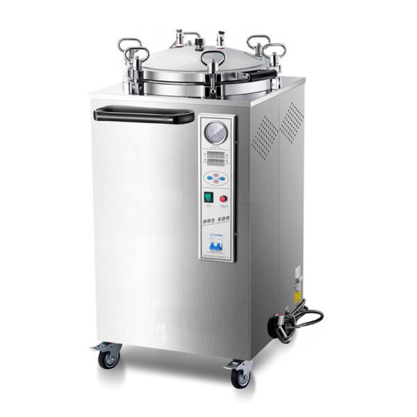 1 SR-100L Digital Display Screen Vertical Pressure Steam Autoclave Sterilization Machine