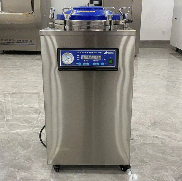 SR-100B Stainless Steel Material High-temp Steam Vertical Digital Displayed Medical Sterilizer