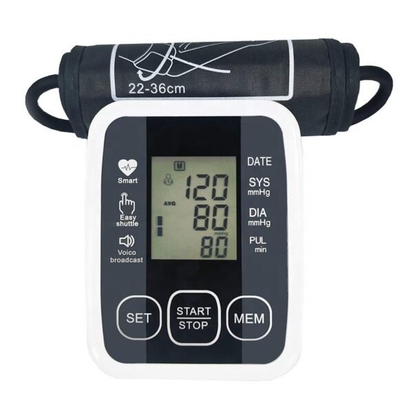 SR-W2 Smart Home Arm Blood Pressure Monitor Automatic BP Checking Device