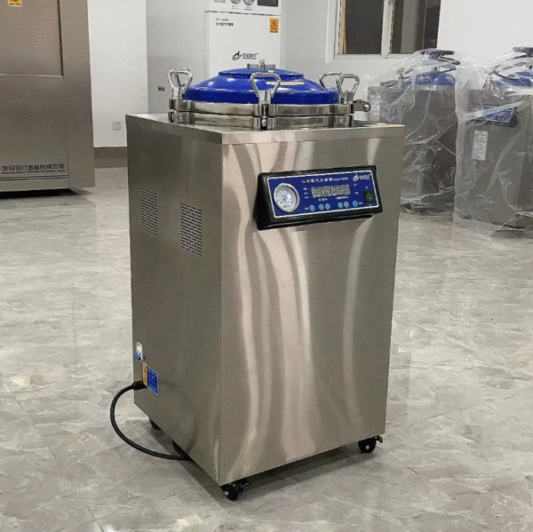 SR-100B Stainless Steel Material High-temp Steam Vertical Digital Displayed Medical Sterilizer