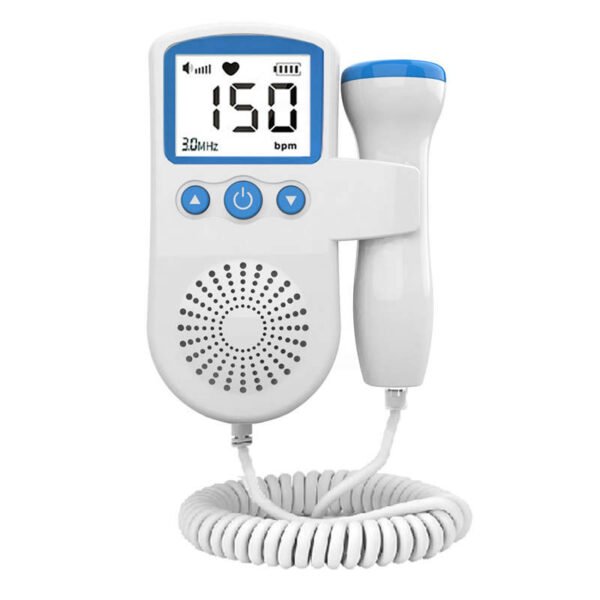 SR-W1 Portable Baby Monitor Fetal Doppler Ultrasound Prenatal Heartbeat Detector Baby Heart Rate