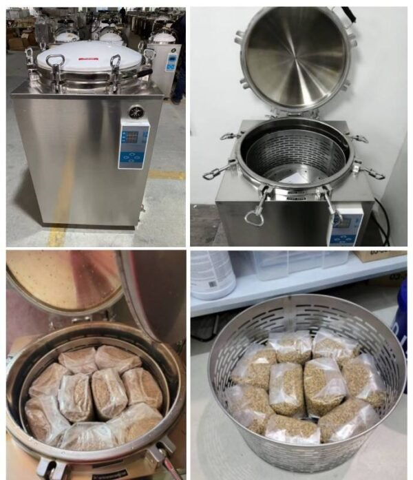 SR-100D Mushroom Autoclave for Mushroom Cultivation Sterilization