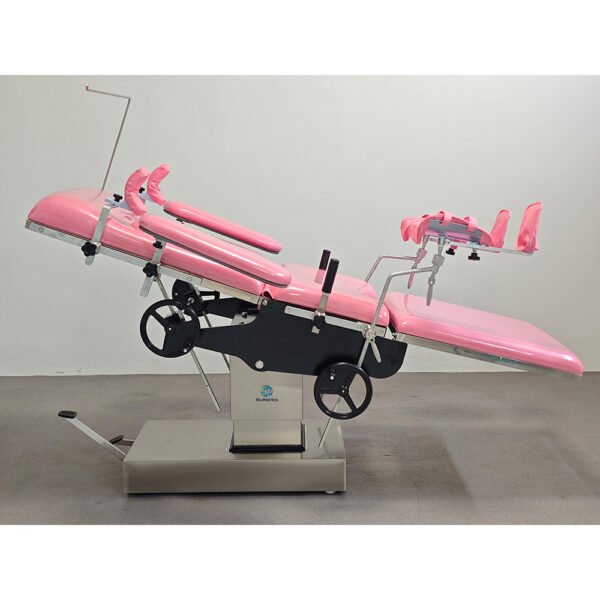 4 SRD-06 Surgical Obstetric Hydraulic Gynecological Delivery Bed Gynaecology Examination Table