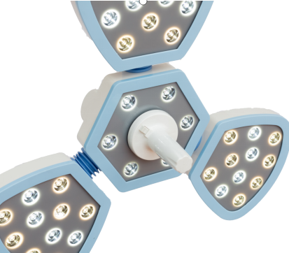 SRC-3 LED Electric Shadowless Operating Light Petal 3 Hospital Surgical Lamp