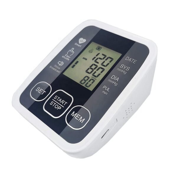 SR-W2 Smart Home Arm Blood Pressure Monitor Automatic BP Checking Device