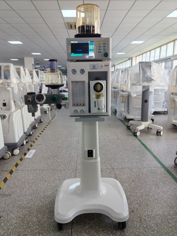 6 SWM-101A Portable Anesthesia Machine with Vaporizer
