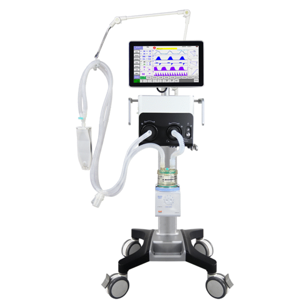 SR-V6 15.6 Touch Screen Neonatal ICU Ventilator Respiratory Machine