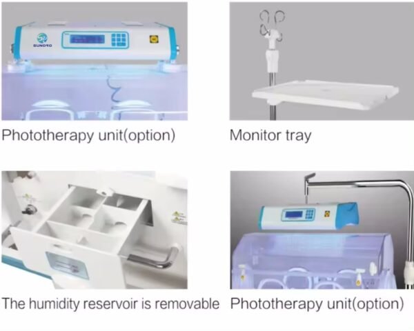 SR-100  Hospital Mobile Infant Baby Incubator Medical Neonate Baby Incubator