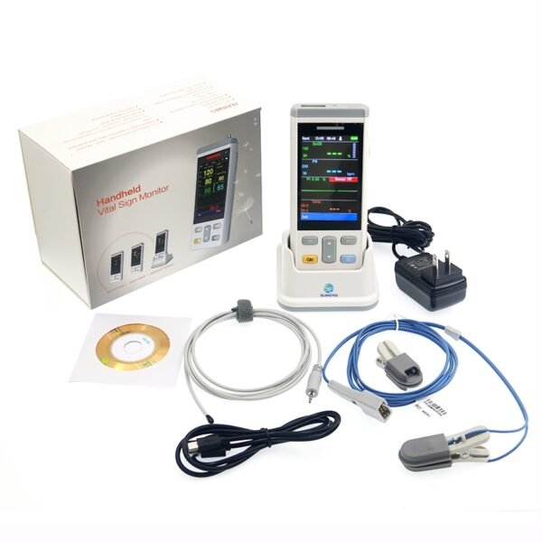 主图 (7) SR-100SV Handheld Portable Multiparameter Equipment Veterinary Monitor