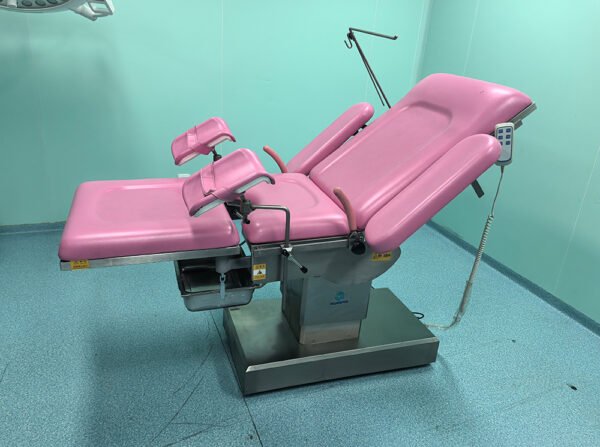 SRD-1 Electric Stainless Steel Obstetrics Gynecology Table Surgical Obstetric Bed
