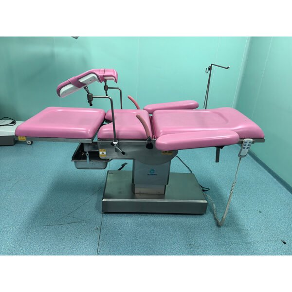 SRD-1 Electric Stainless Steel Obstetrics Gynecology Table Surgical Obstetric Bed
