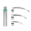 1 SR-I/G Optical Fiber Laryngoscope Set Fiber Optic Anesthesia Laryngoscope for Adult