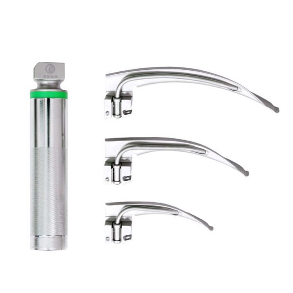 1 SR-I/G Optical Fiber Laryngoscope Set Fiber Optic Anesthesia Laryngoscope for Adult