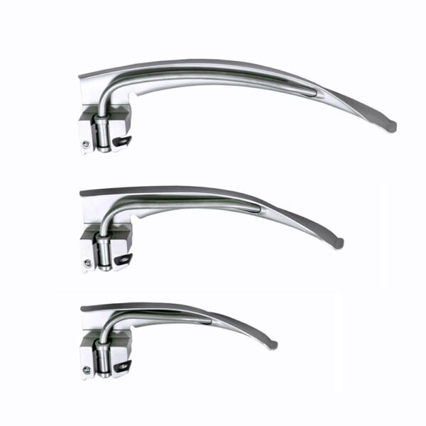 2 SR-I/G Optical Fiber Laryngoscope Set Fiber Optic Anesthesia Laryngoscope for Adult