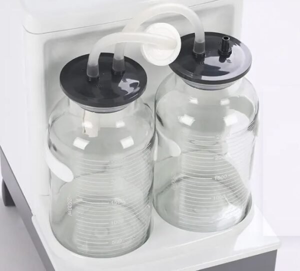 H002 Portable Suction Machine Double Bottle Suction Unit
