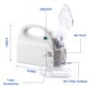 SR408C Exquisite Technical Portable AC Electric Nebulizer Head Mounted Air Compressor