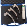 5 SR-I/G Optical Fiber Laryngoscope Set Fiber Optic Anesthesia Laryngoscope for Adult