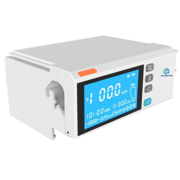 SP01 Medical Syringe Pump Clinic Infusion Pump Iv Infusion Pump Drop Sensor