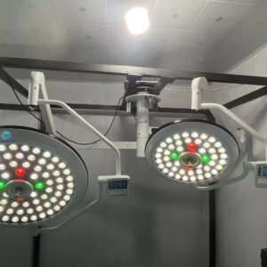 Main-01 (1) SLM-700/500 Professional Ceiling Hospital Double Dome Shadowless Operating Lamps Led Surgical Light