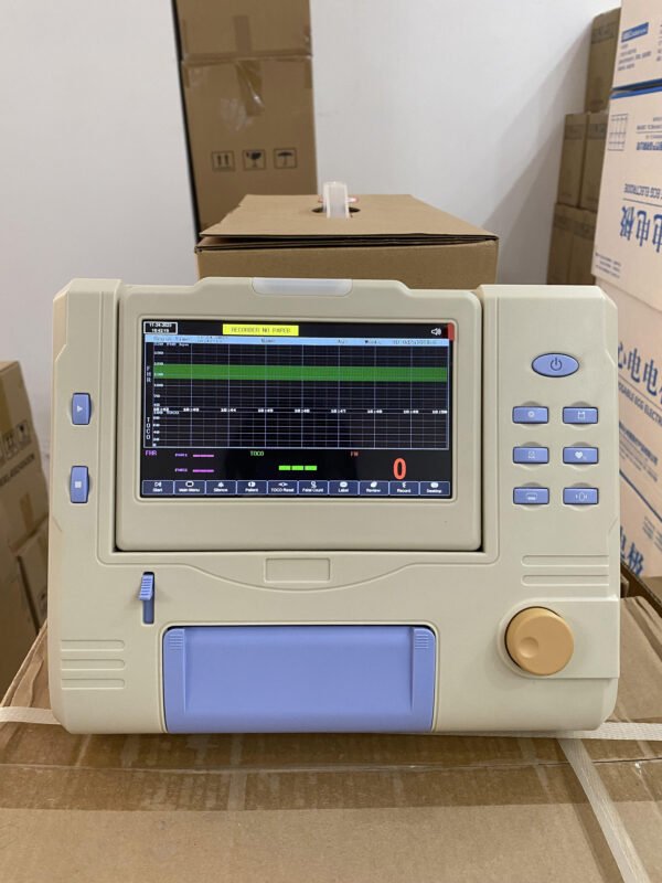 SR-9000B Fetal Monitor 7-inch Screen Automatic Analysis Diagnosis Built-in Lithium Battery Electricity Powered