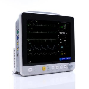 Main-01 SR-E12 12.1" Multi- Parameter Patient Monitor for Home Use Patient Medical Device-ECG Machine