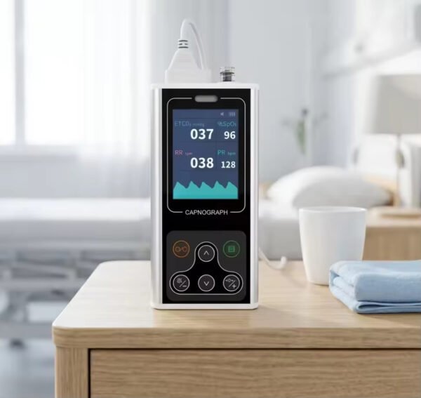 Main-01 CA10S Light LCD Display Capnograph with Respiratory Waveform
