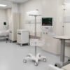 SF12 ECG Machine and Ultrasound Machine Trolley with an Iron Basket Aluminum Alloy Trolley