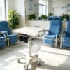 Main-01 SF14Medical Utility Instrument Cart | Portable Vital Signs Monitor Trolley Aluminum Alloy Basket Castors for Hospital Furniture
