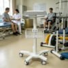 Main-01 SF15 ECG Machine and Ultrasound Machine Trolley with an Iron Basket Aluminum Alloy Trolley