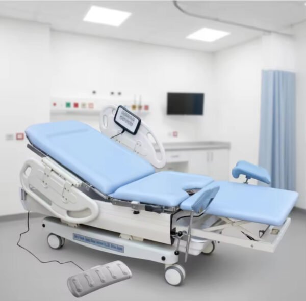 Main-01 SR-20109-B Gynecological Examination Bed Medical Bed Delivery Bed Obstetric Bed