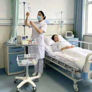 SF16 Hospital Furniture Medical Patient Monitor Trolley Use Monitoring Devices with Rolling Stand