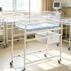 SC-C Medical Crib Portable Transparent Rooming-in Infant Bed Hospital Bassinet on Casters