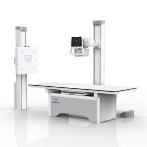 SR32R-E Electric Lifting Medical Radiography 32KW Stationary X Ray Machine With Flat Panel Detector