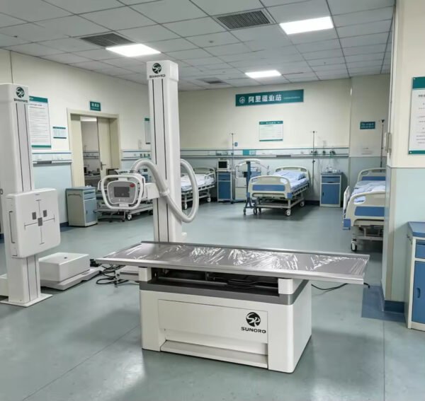 SR50DR-B 50kW Electric Lifting Digital X Ray Complete Set 380V 40-150kVp 30-630mA DR Radiography System