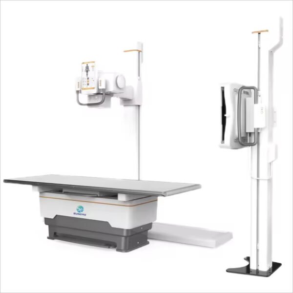 Main-01 SR-1000ND 50kw Electric Dual-Column Steel Flat Panel Digital Radiography System