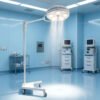 SRM-5A/SRM- 5B Halogen Lamps with Camera Minor Operation Lighting and Ceiling Mount Convenient for Surgical Use