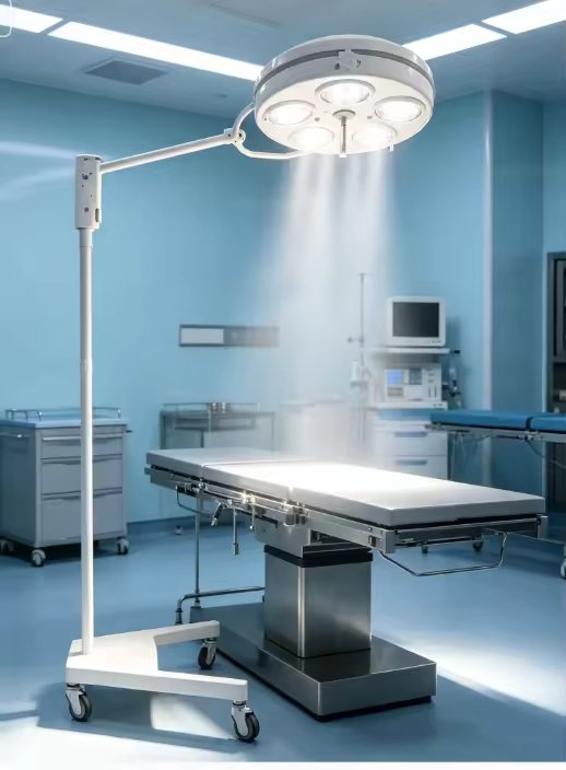 SRM-5AL/SRM-5BL LED Lamps with Camera Minor Operation Lighting and Ceiling Mount Convenient for Surgical Use