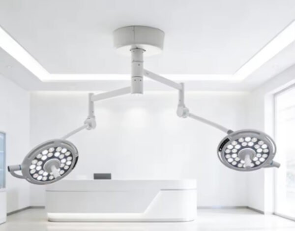 Main-01 JD1800J Double Ceiling Led Surgical Shadowless Battery Operated Surgical Light for Operating Room