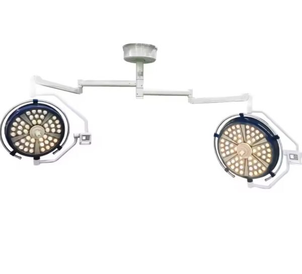 Main-01 YDE700/500 New Design Double Head Ceiling LED Shadowless Surgical Light Electric High CRI 90