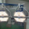 Main-01 YDE700-700 Ceiling Dual Double-Petal LED Surgical Lamp Electronic Focus Adjustable Color Temp Operating Light