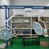 Main-01 YDE700-500 Diamond Shaped Lamp Ceiling Dual LED Surgical Lamp Adjustable Color Temp Hospital Operating Light