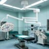 Main-01 SR-H7D Ceiling Dual 700mm Round LED Surgical Lamp Adjustable CRI & Color Temp Operating Light