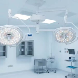 SR-700/500-A Operating Light Ceiling Double Head Dome Led Wall Mount Surgical Shadowless Lamp Surgical Lamp