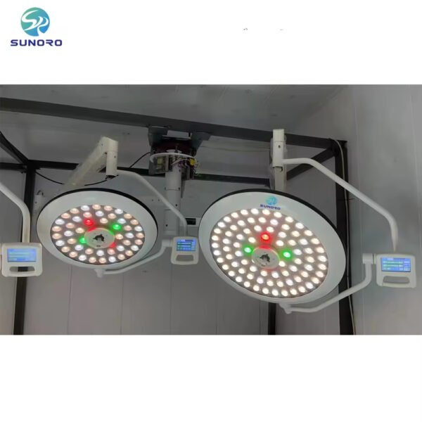 SLM-700/500 Professional Ceiling Hospital Double Dome Shadowless Operating Lamps Led Surgical Light