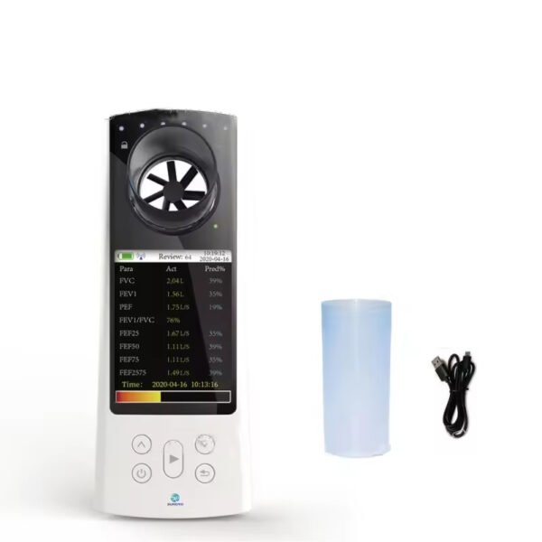 SP80B Color Display Spirometer USB OC Software Spirometry Machine Lung Volumetric Device FVC