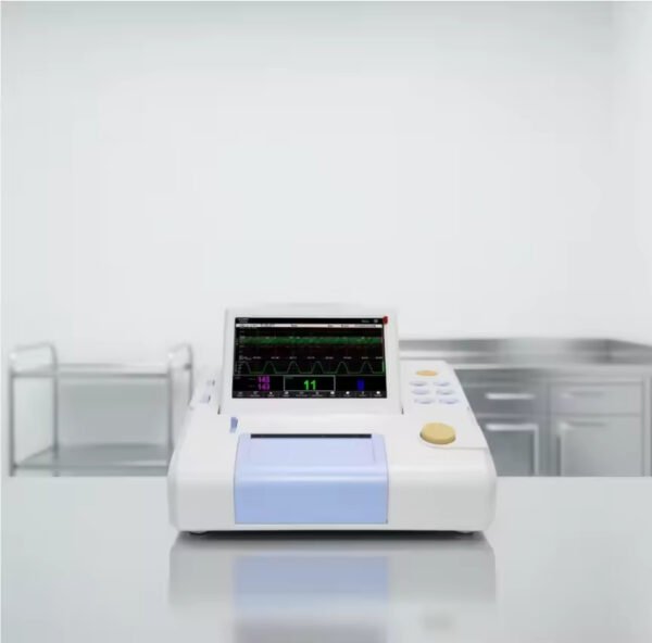SR-9000B+ Hospital Equipment Electric Fetal Monitoring Ultrasound Doppler Fetal Monitor Plastic Export Product